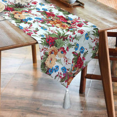 Printed Cotton Revrsable Dinning Set - Jasmin