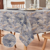 Waterproof Decorative Printed Cotton Table cover - Ankara - Aura Living