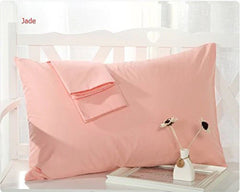 Plain Dyed Cotton Pillow Cases