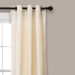 Creem Premium Quality Velvet Curtain -1 Panel - Aura living