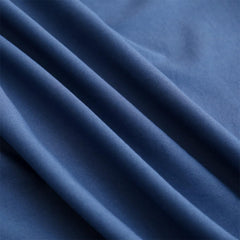 Dark Blue Egyptian Cotton Fitted Sheet Set - Aura living