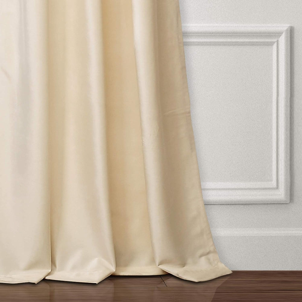 Creem Premium Quality Velvet Curtain -1 Panel - Aura living