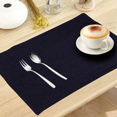 Copy of Jute Table Mat Set - Black - Aura living