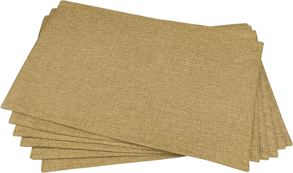Jute Table Mat Set - Dark Beige - Aura living