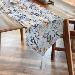 Printed Cotton Revrsable Dinning Set - Summer Garden