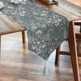 Printed CottonRe Revrsable Dinning Set - Victoria Sage