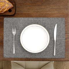 Jute Table Mat Set - Grey - Aura living