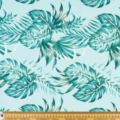 PALMLEAVES PRINTED BLACKOUT CURTAIN - Aura living