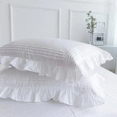 Princess Pillow Cases With Ruffles - Aura Living