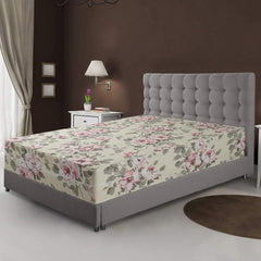 100% Cotton Printed Zipper Mattress Cover -