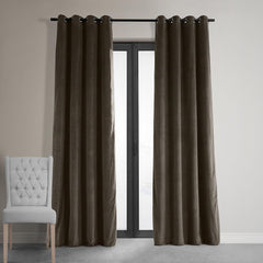 Java Premium Quality Velvet Curtain -1 Panel - Aura living