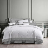 300 TC Plain Satin Cabana Duvet Cover Set - Aura living