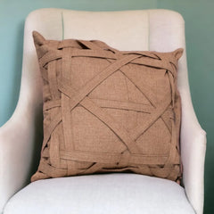 BRICKEL BEIGE CUSHION COVER - 1 PC - Aura living