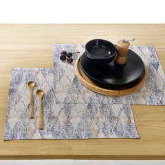 Waterproof Cotton Table Mat Set - Anakara - Aura living
