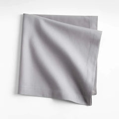 100% Cotton Napkin Set - Light Grey - Aura living