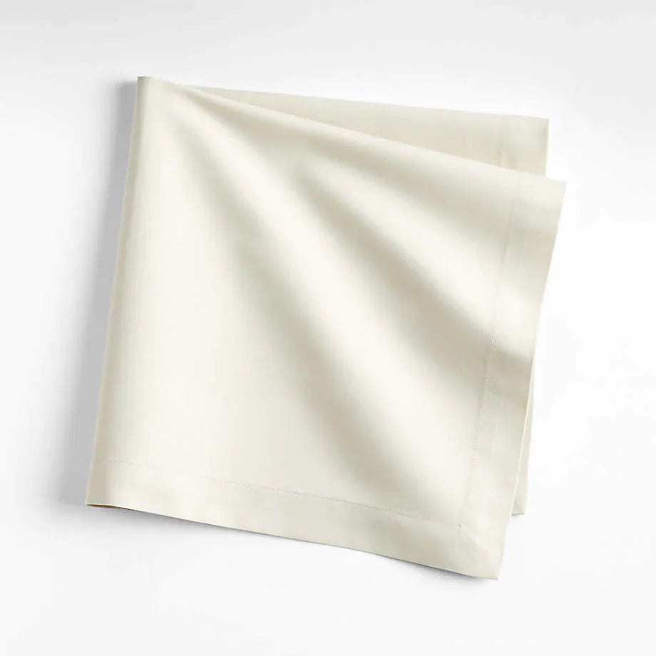 100% Cotton Napkin Set - Off White - Aura living
