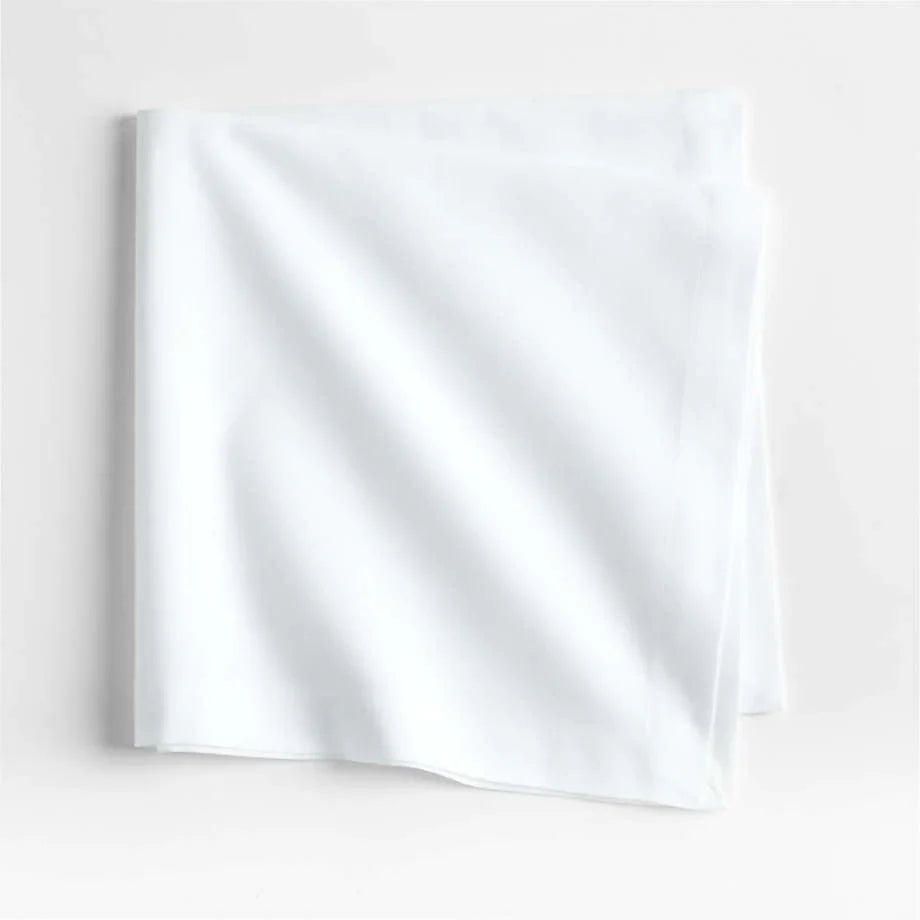 100% Cotton Napkin Set - White - Aura living