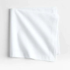 100% Cotton Napkin Set - White - Aura living