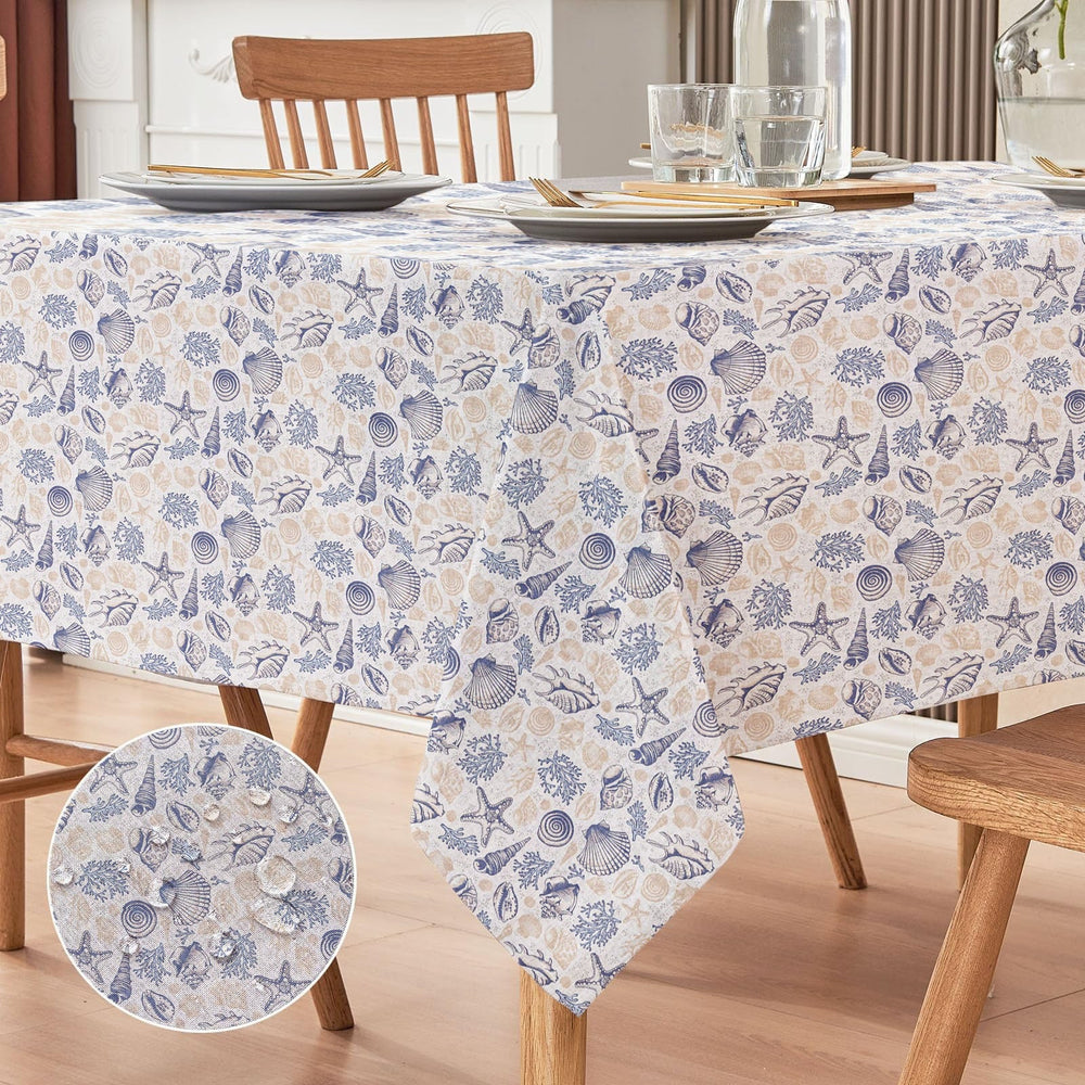 Waterproof Cotton Dinning Set - Sea Life - Aura Living