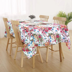 Printed Cotton Revrsable Dinning Set - Jasmin