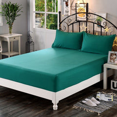 Embreld Green Egyptian Cotton Fitted Sheet Set - Aura living
