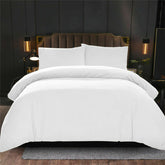 Plain Dyed Luxury Duvet White - Aura living