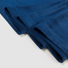 Royal Blue Premium Quality Velvet Curtain -1 Panel - Aura living