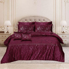 8 Pcs Greek Border Velvet Duvet Cover Sets