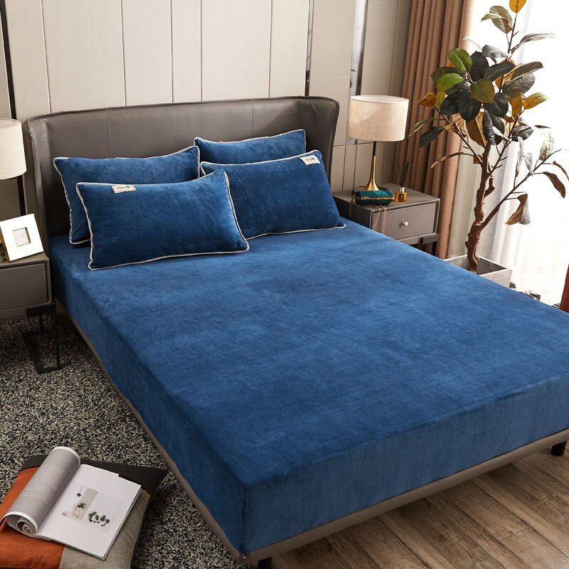Velvet spread Sheet - Blue