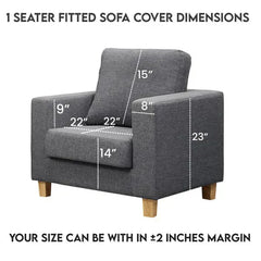 black fitted bubble sofa cover Regular