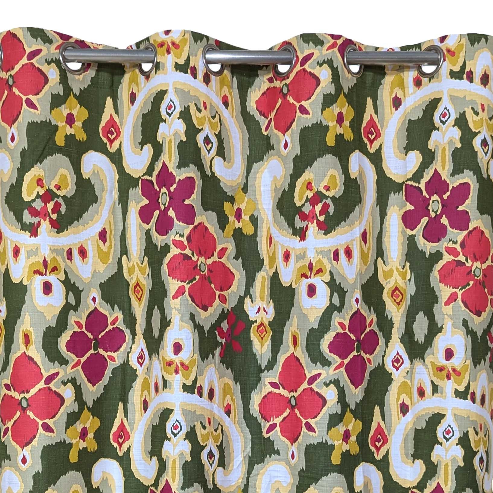 Flowrence Printed Duck Blackout Curtains Panel