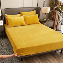 Velvet spread Sheet - Yellow