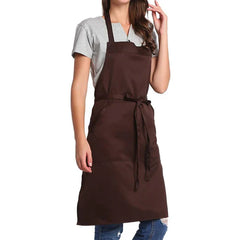 100% Cotton Apron For Kitchen - Browne - Aura living