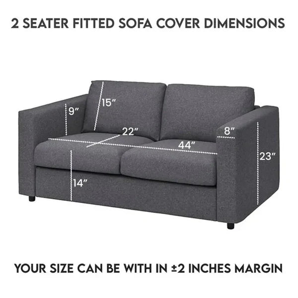 black fitted bubble sofa cover Regular