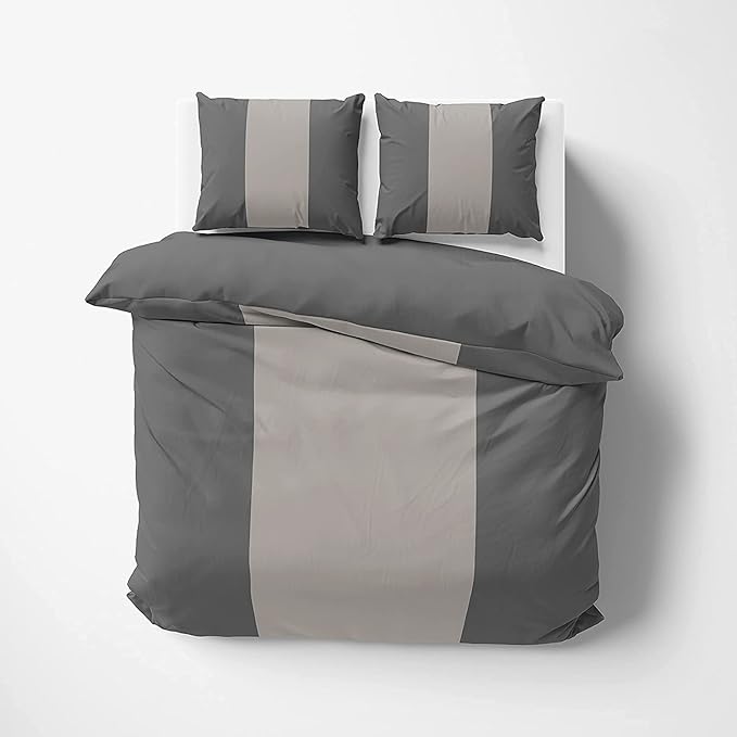 MODERN HOTLE STYEL COTTON SATIN DUVET COVER SET - Aura living