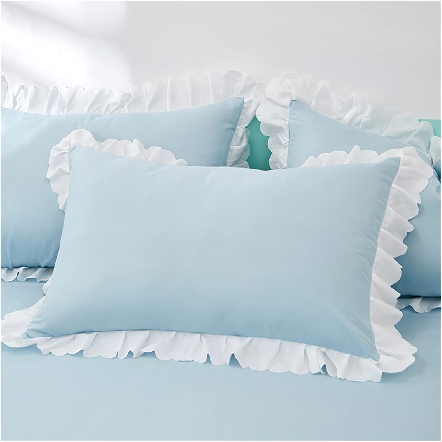 Princess Pillow Cases With Ruffles