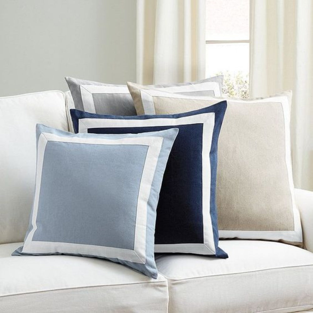 Pack of 4 Romee Multicolor Jute Cushions - Aura living