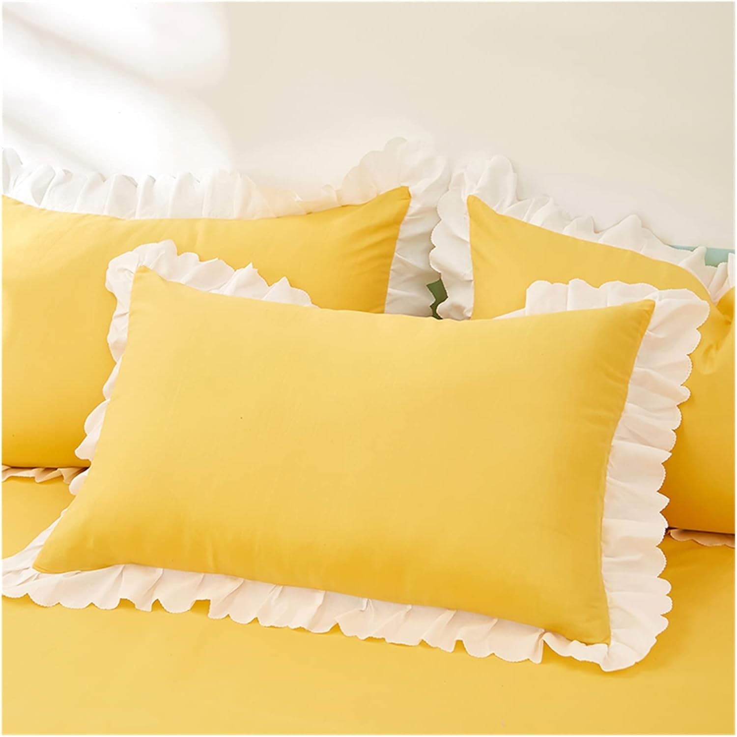 Princess Pillow Cases With Ruffles