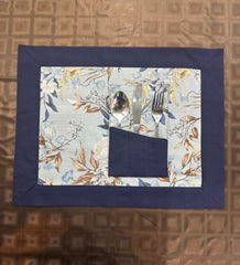 Roof Garden Navy Cutlerey Set