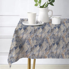 Waterproof Decorative Printed Cotton Table cover - Ankara - Aura Living