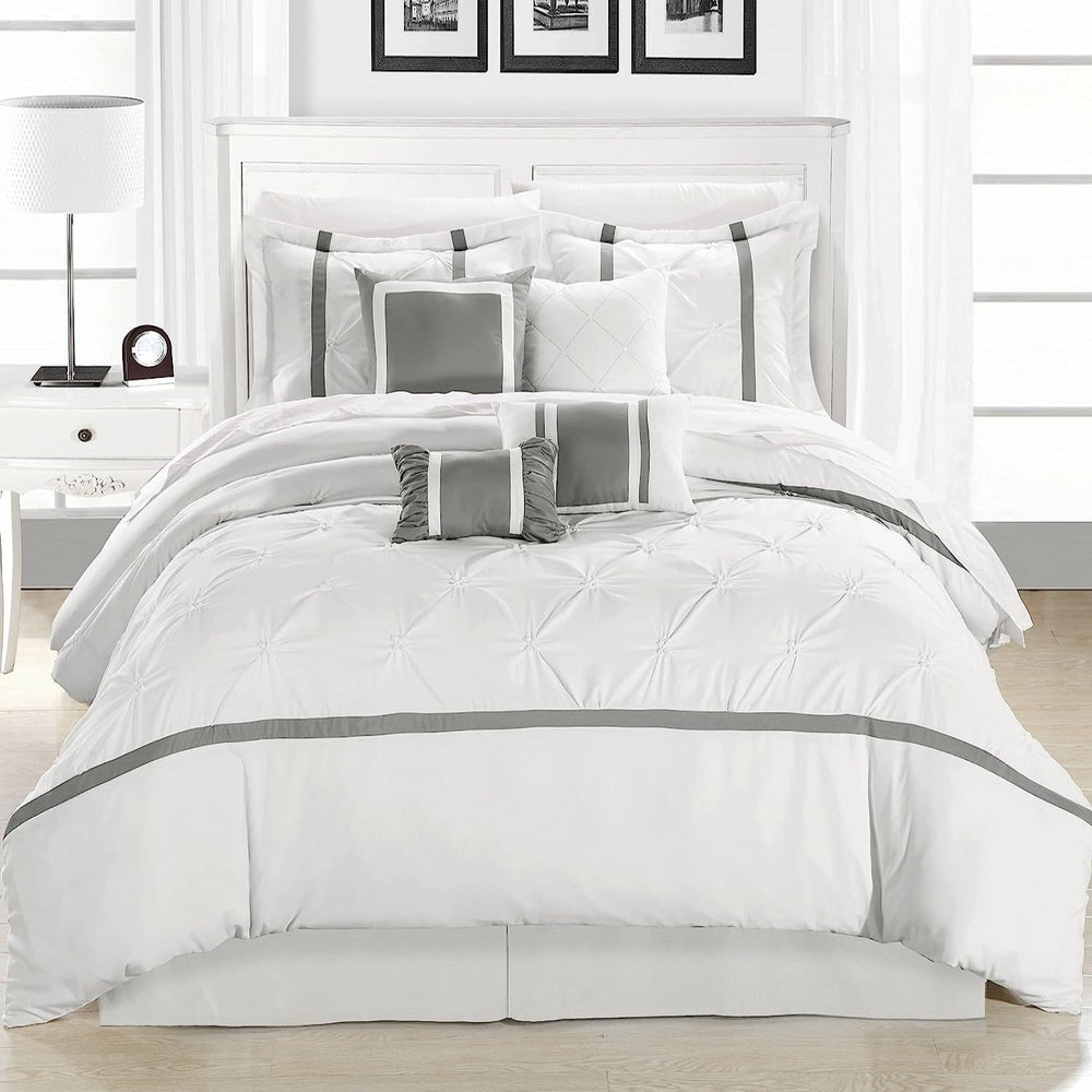 Luxury Cotton Pintauck Duvet Cover Sets - Aura Living