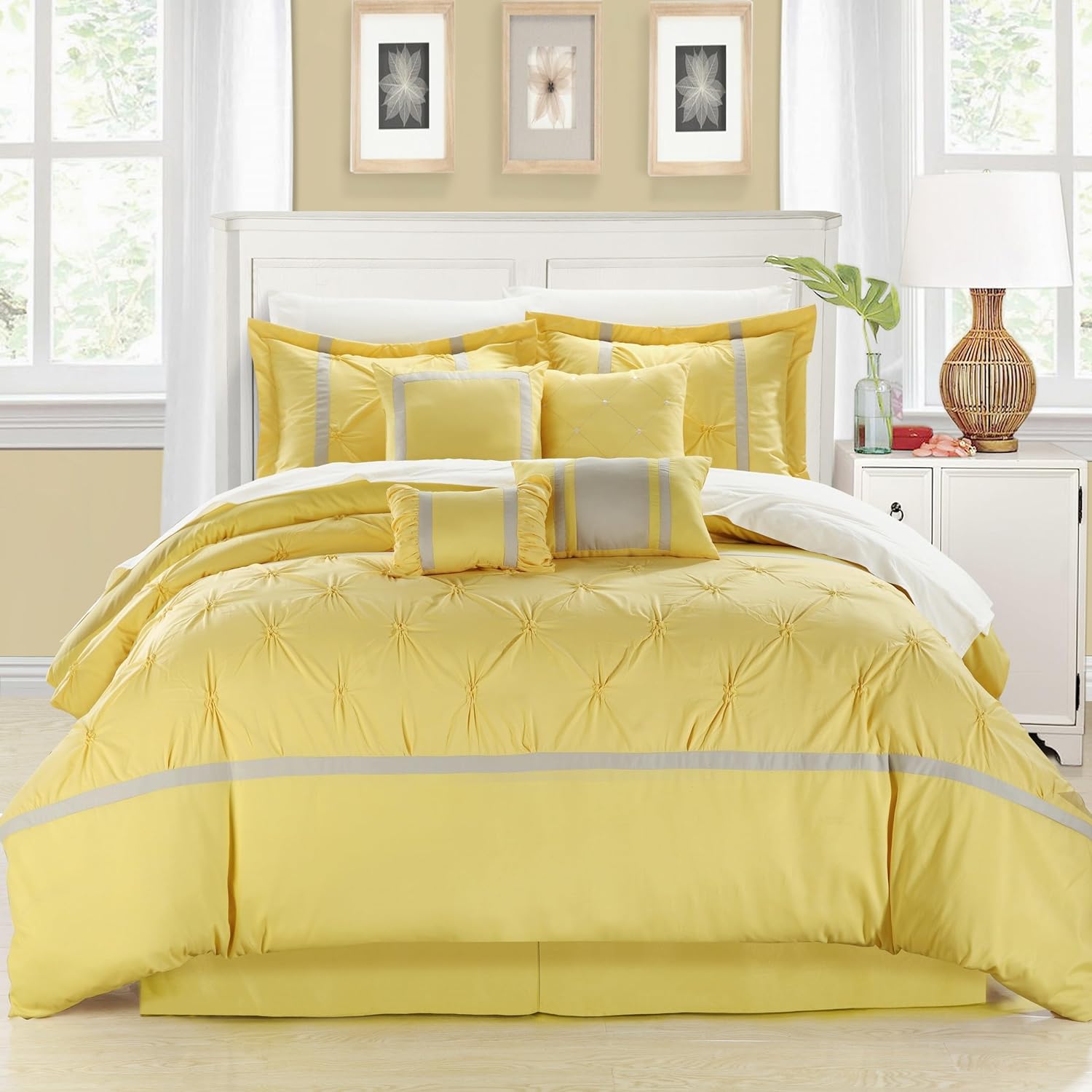 Luxury Cotton Pintauck Duvet Cover Sets - Aura Living
