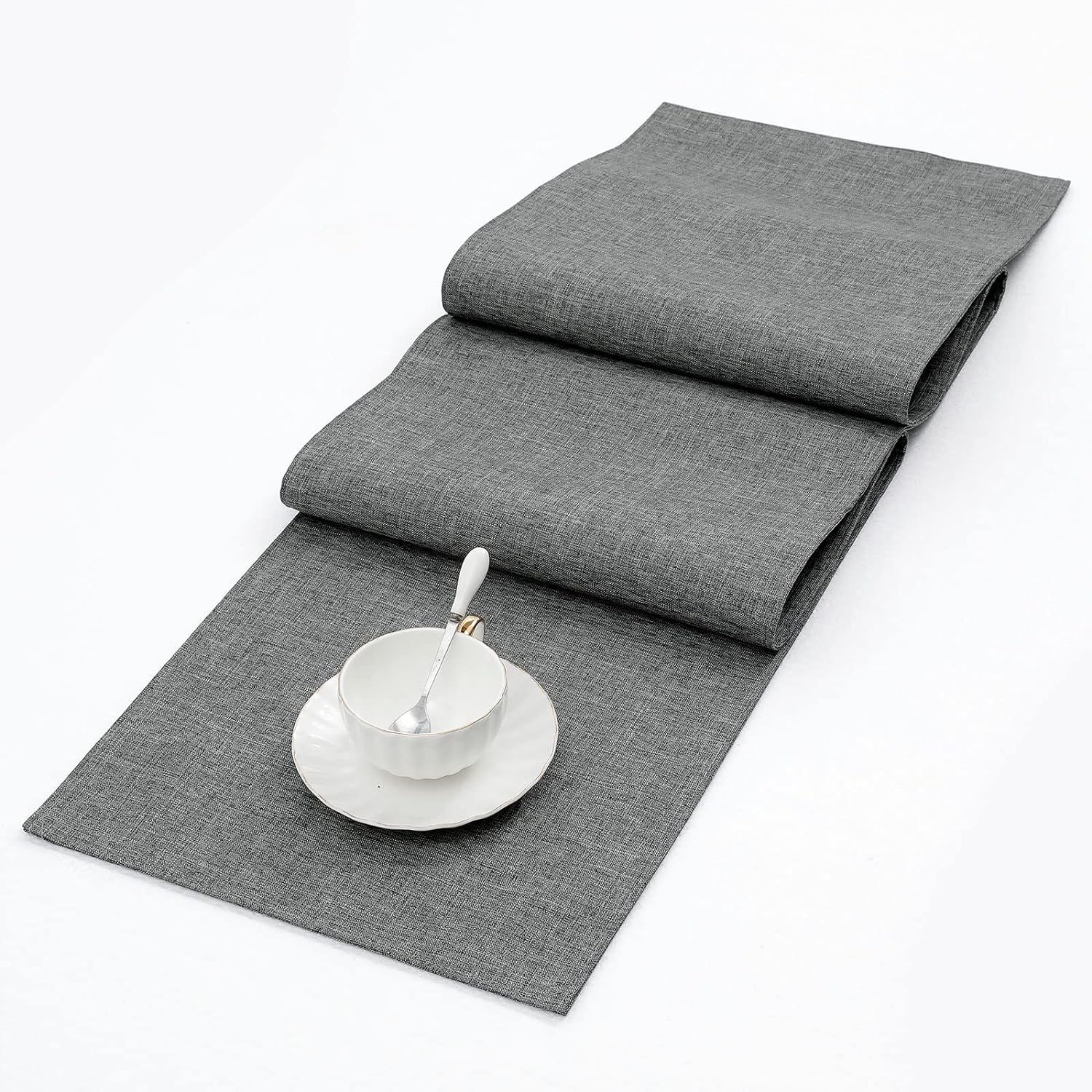 Jute Table Runner- Grey - Aura Living