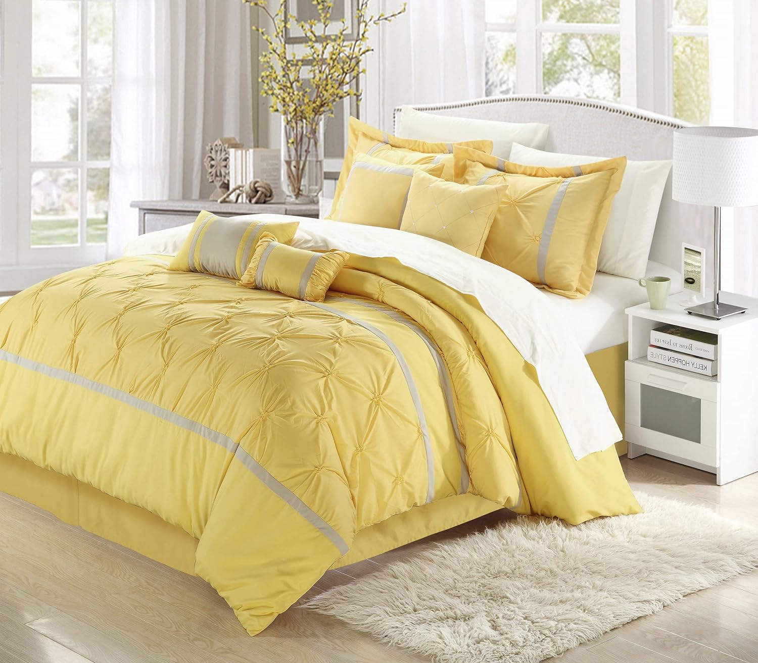 Luxury Cotton Pintauck Duvet Cover Sets - Aura Living
