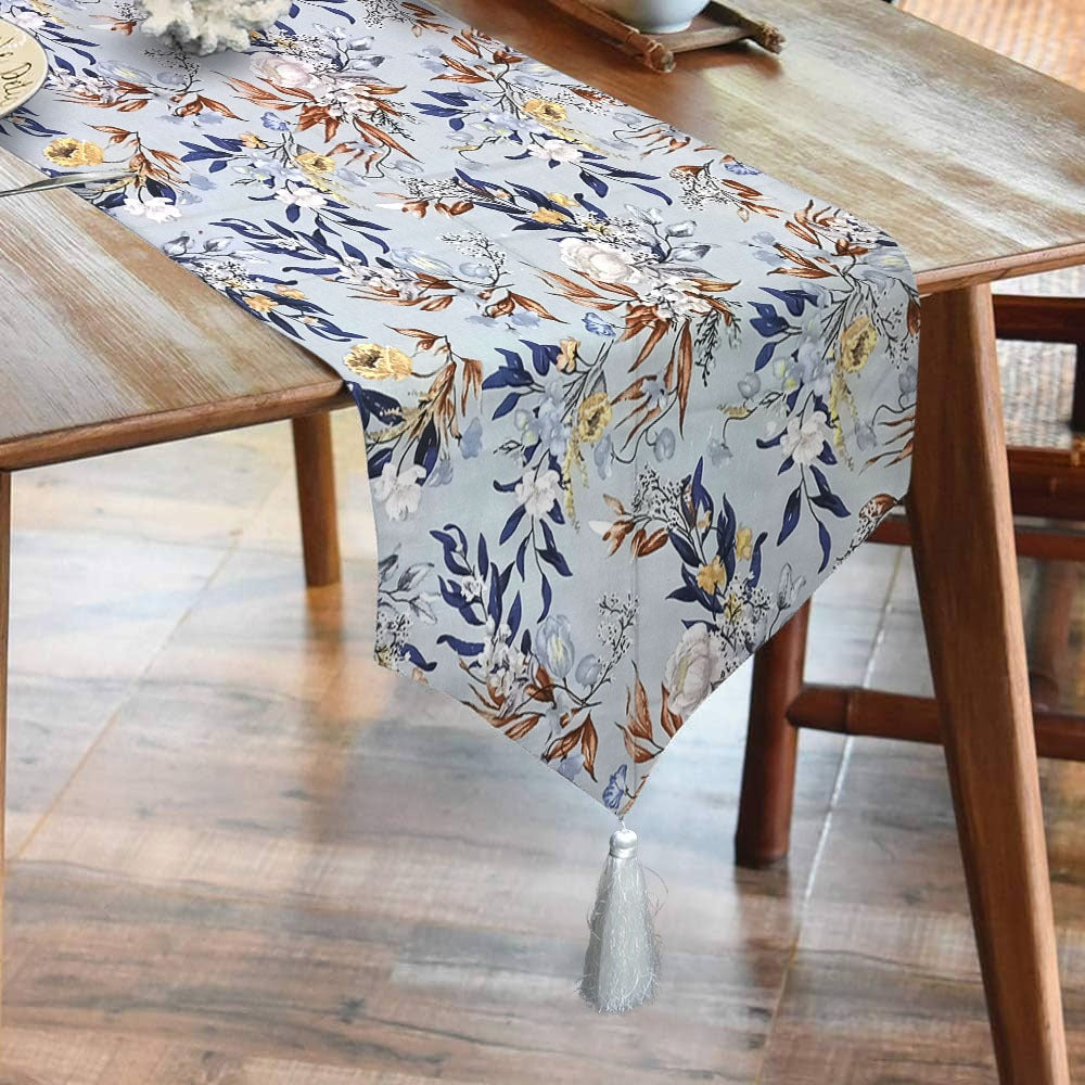 Printed Cotton Revrsable Dinning Set - Summer Garden