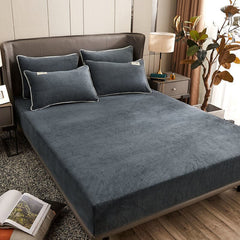 Velvet spread Sheet - Grey