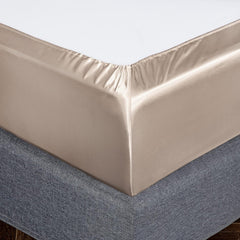 Luxury Cotton Satin 6 Pcs Flat Fitted sheet and Duvet Cover Set -