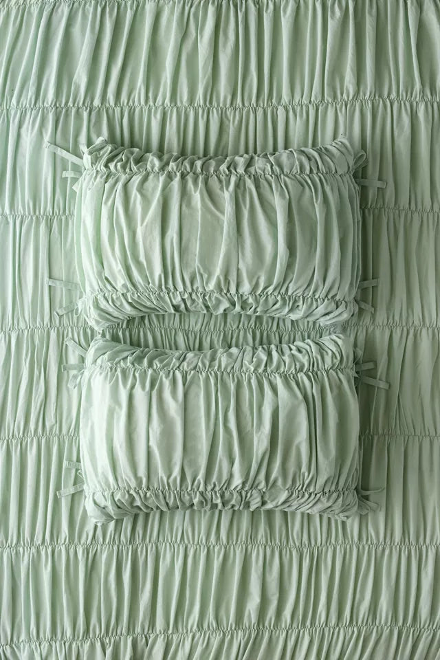 Pack of 2 Princess Pillow Cases With Pinch pleated