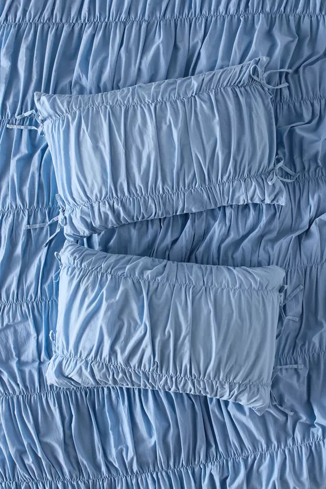 Pack of 2 Princess Pillow Cases With Pinch pleated