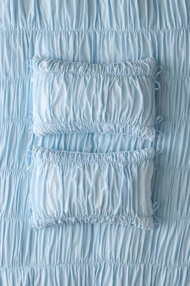 Pack of 2 Princess Pillow Cases With Pinch pleated